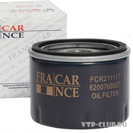 Фильтр масляный для Vivaro Trafic Primastar 2001-1.9dCi - Francecar (Франция) - FCR211117
